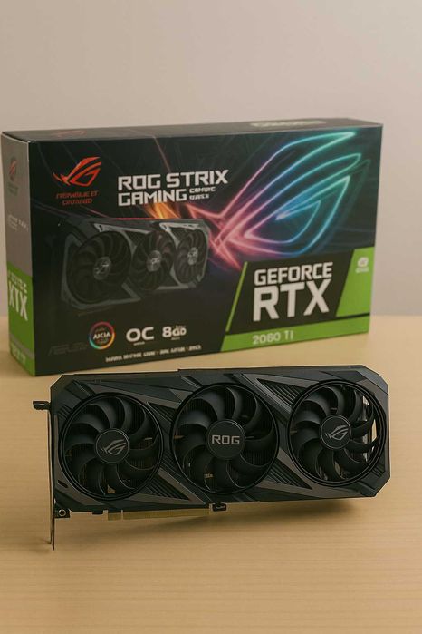 ASUS ROG Strix RTX 3060 Ti 8GB • ca noua • cutie completa • testare