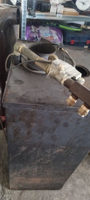 Камина прите с водна риза 30kw