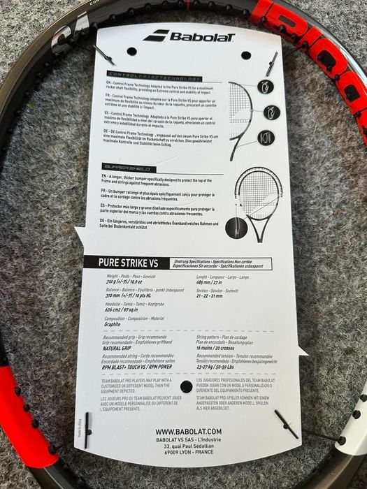Babolat Pure Strike VS