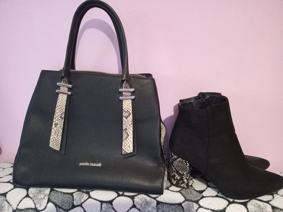 Рокли , боти с чанта