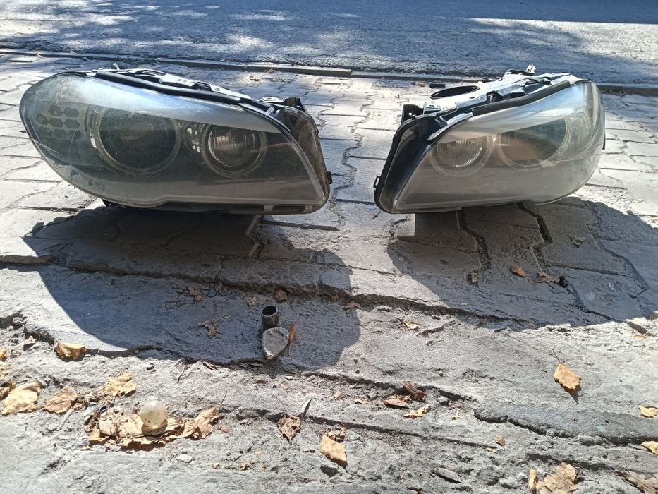 Бампер БМВ F10, f10 бампер передний, фары передние БМВ f10