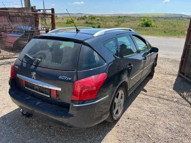 Dezmembrez Peugeot 407 break 1.6 HDI 80kw,pe negru,cod motor 9HZ