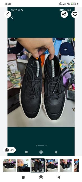 Sneakers Massimo Dutti piele naturala 36