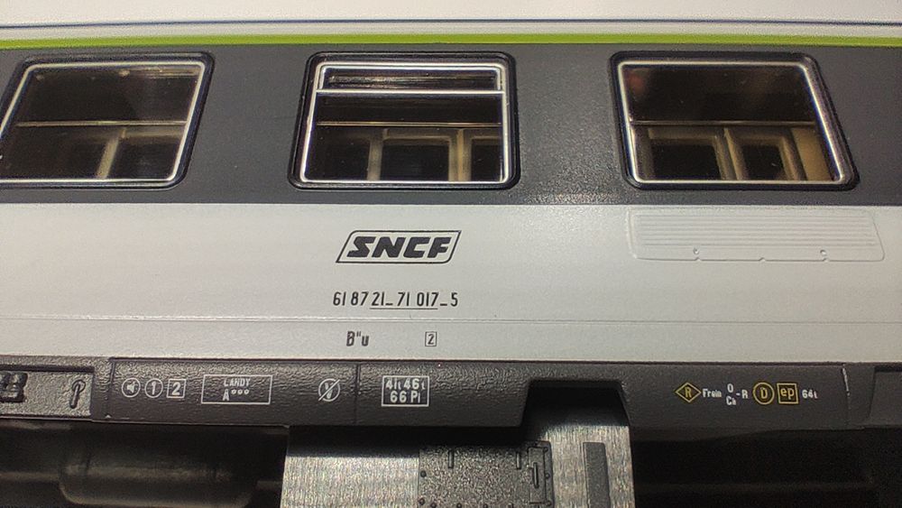 Vagoane calatori SNCF,HO