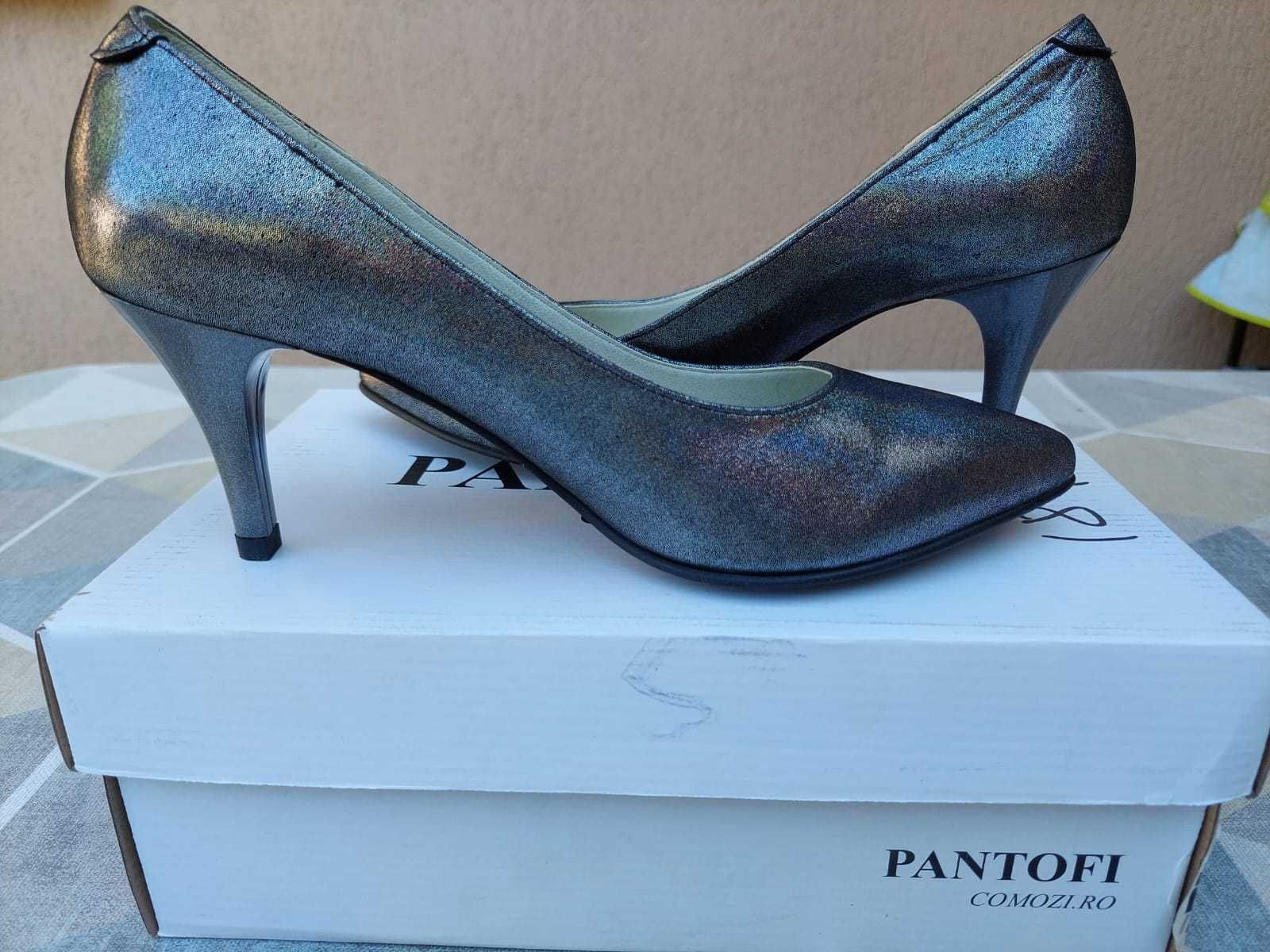 Pantofi de piele eleganti