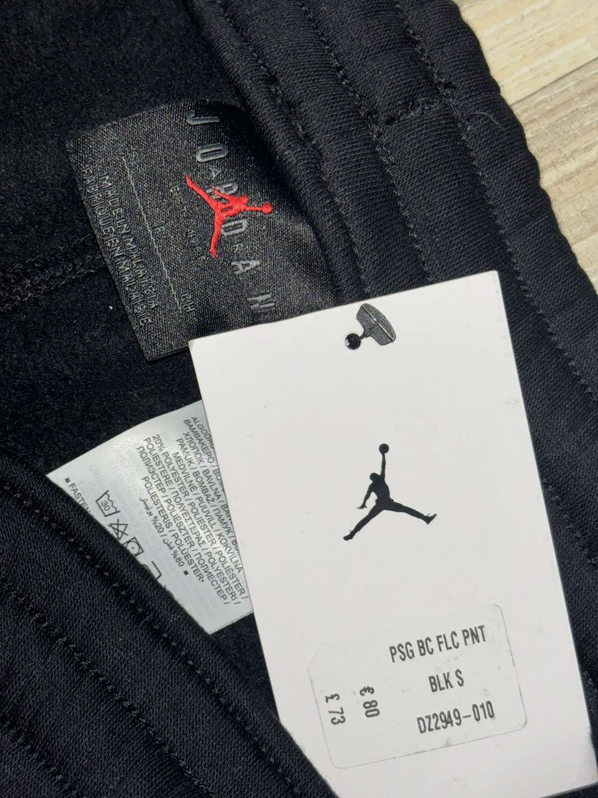 Jordan PSG Black Fleece Sweatpants