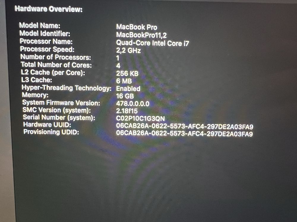 Продавам MacBook Pro 15” (Mid 2014) – Retina дисплей, i7, 16GB RAM