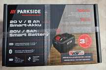 3г ГАРАНЦИЯ Parkside performance Smart Battery батерия 20v 8Ah