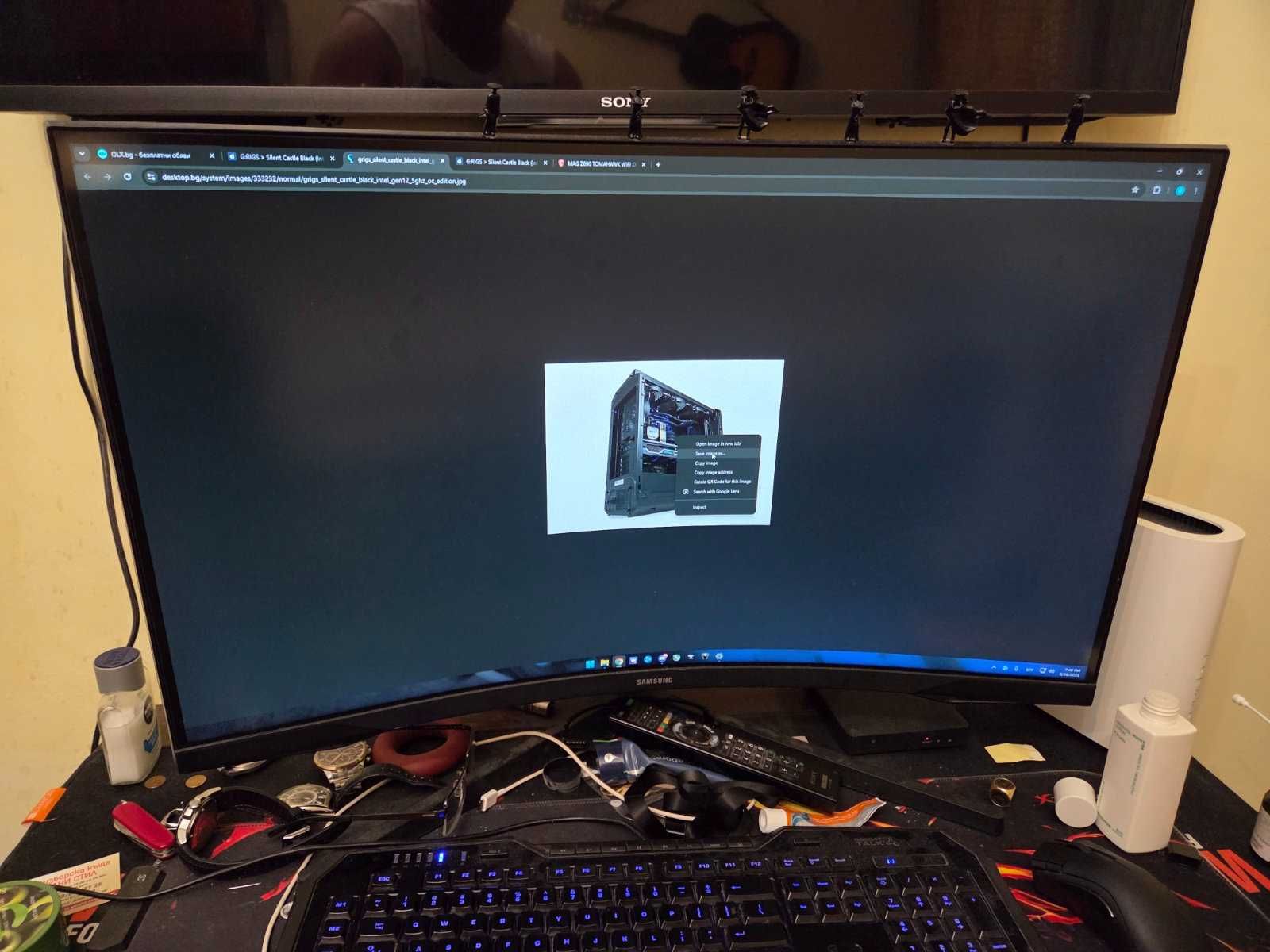 Gaming PC - i5 12th gen, 64GB DDR4 RAM, 1TB M.2 NVMe + 1TB HDD, 1000W