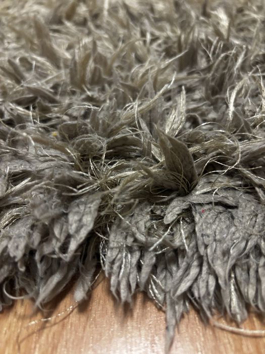 Covor cu fir lung bej/crem