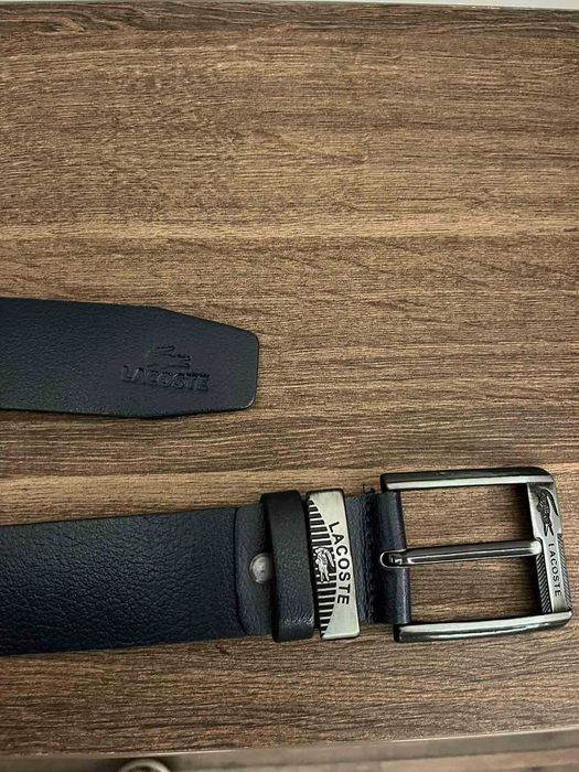 Колан от естествена кожа Lacoste