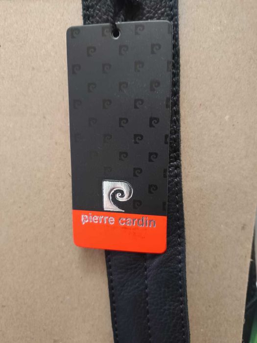 Rucsac din piele cu buzunar Pierre Cardin