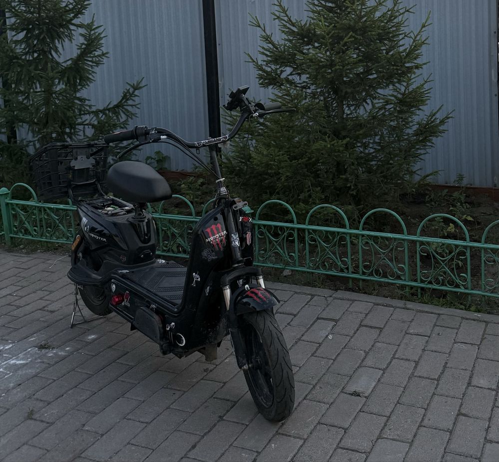электровелосипед в хорошем состоянии