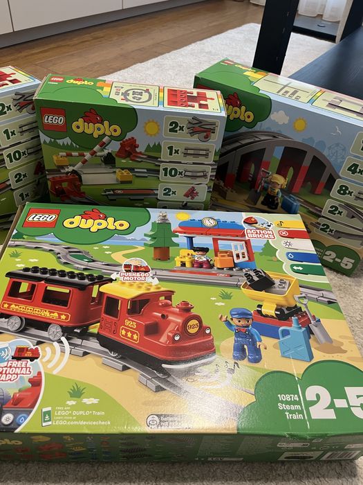 Lego Duplo парен влак