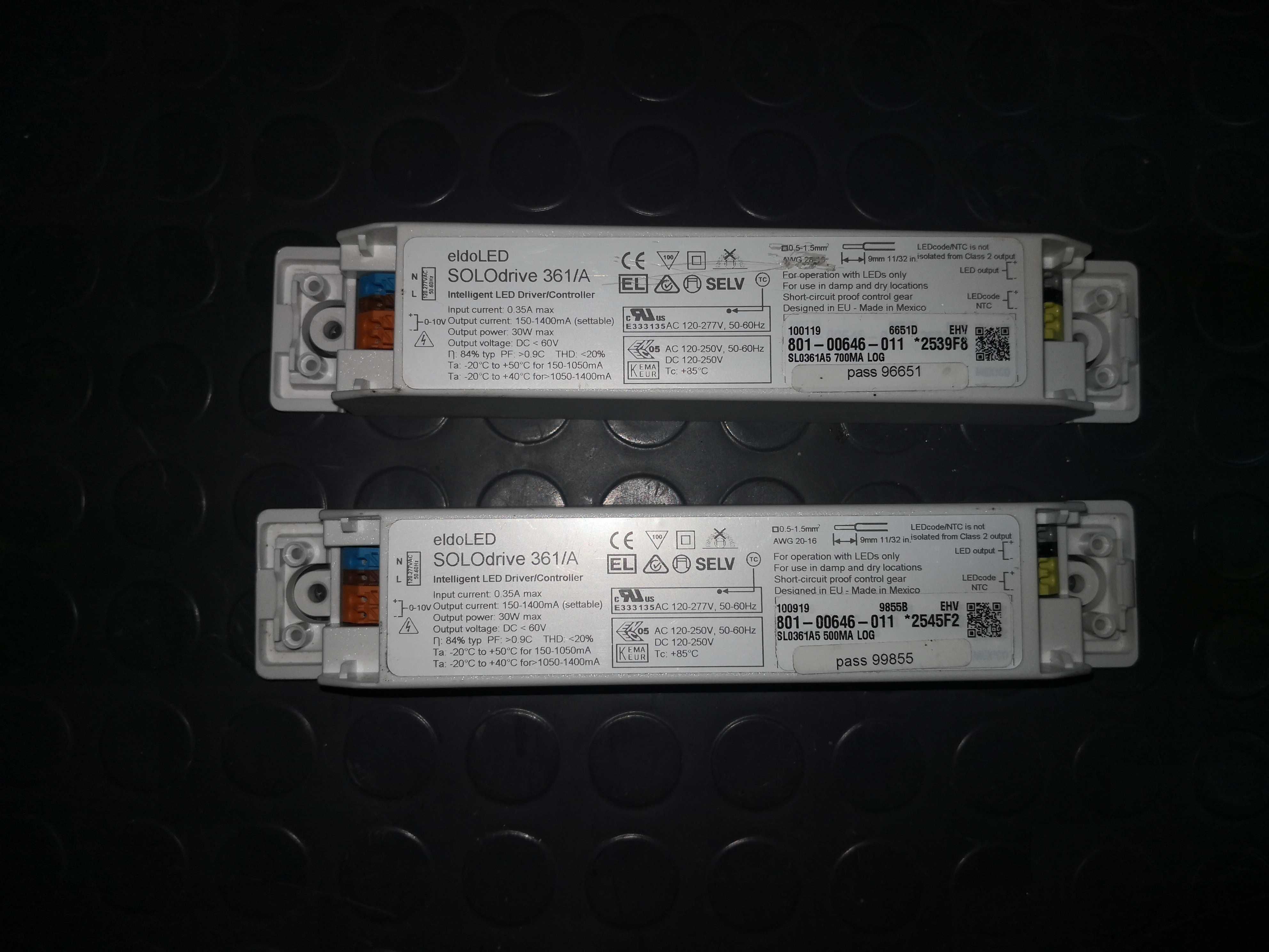 Управление EldoLed Solodrive 361A-димиращо