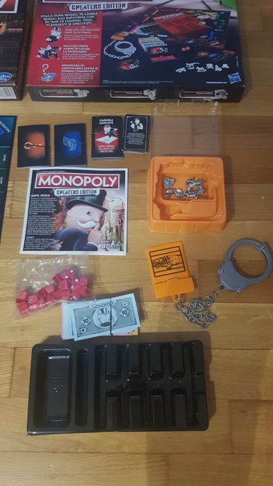 Joc Monopoly Trisorul - Cheaters Edition, ca NOU