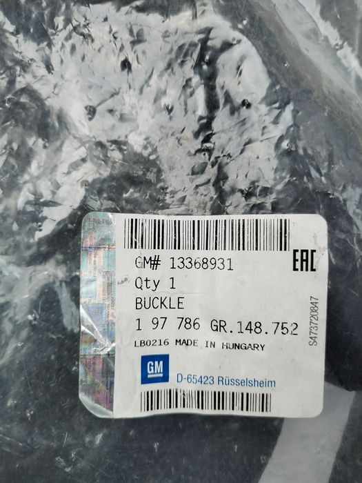 Vând pretensiometru Opel Astra j