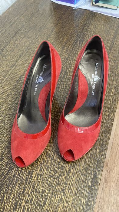 Замшевые туфли, 36 размер