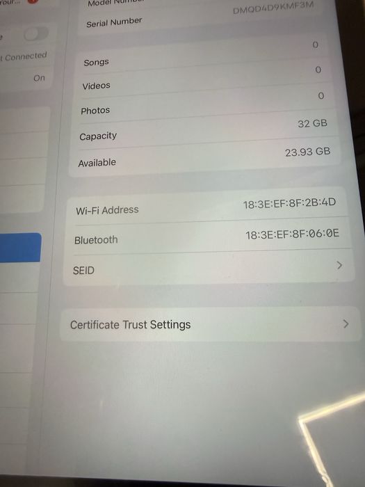 iPad 7 th generation A2197