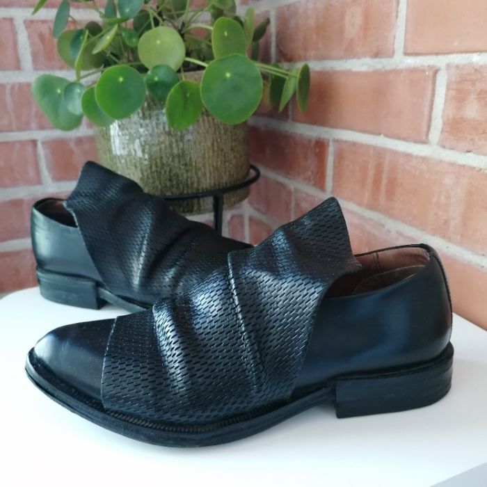 AS98 - Pantofi handcrafted piele naturala - marime 36