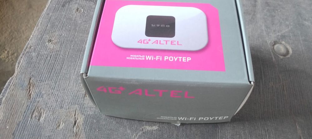 4G ALTEL мобилный WI-FI роутер.