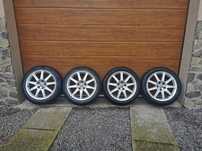 Jante originale Audi R 17"+cauciucuri vară 235/45/17