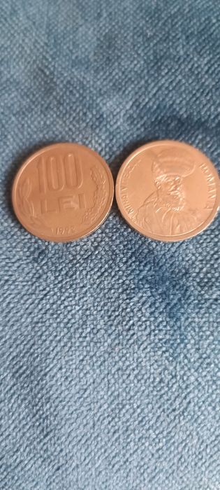 Moneda 100 lei românească