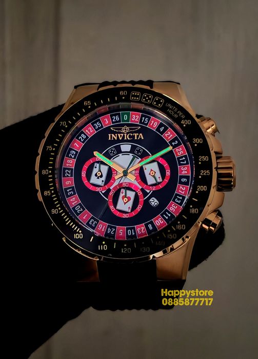 INVICTA Monte Carlo Casino 50mm, Инвикта нов ръчен часовник