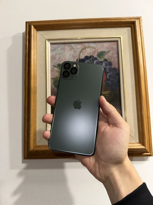Iphone 11 pro max 256gb 86% green идеал торг!