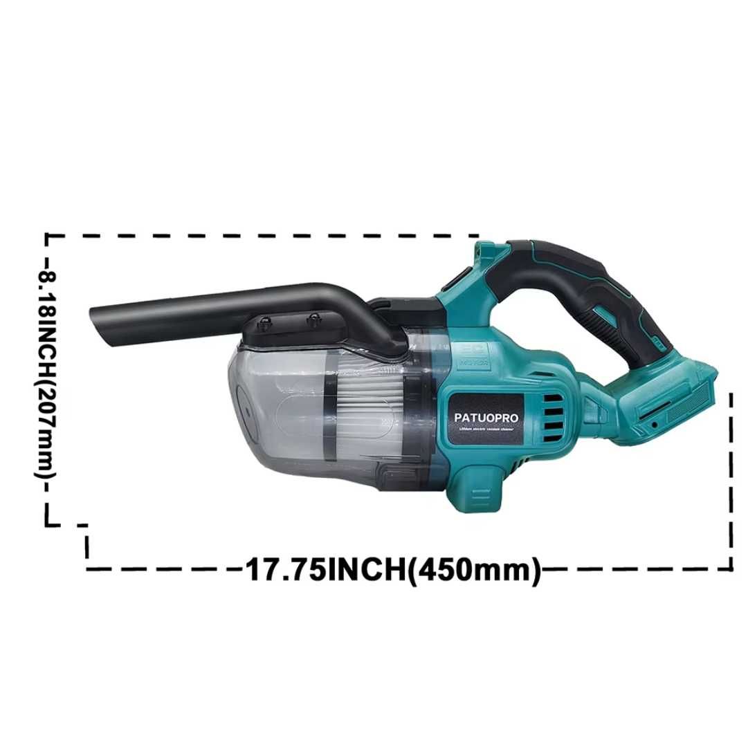 Очень мощный беспроводной пылесос  под аккумулятор MAKITA (Макита)