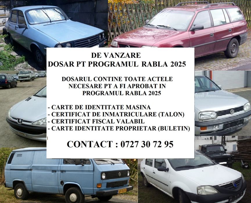 Dosar RABLA program RABLA 2025