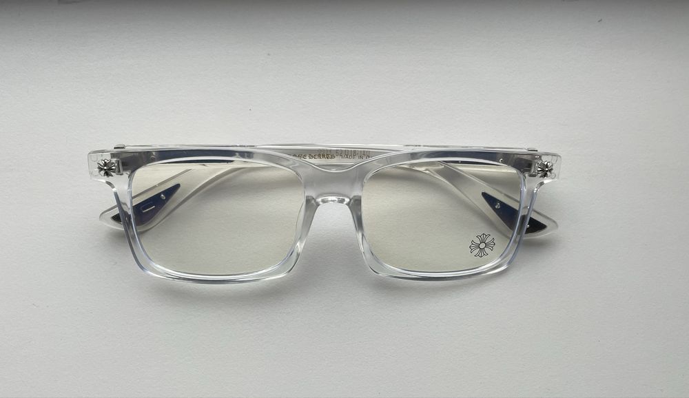 *NOU*Ochelari Chrome Hearts Argintii Transparenți Gri