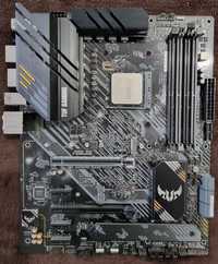 Vand placa baza Asus Tuf Gaming Plus B 550 + Procesor Ryzen 5 5600x