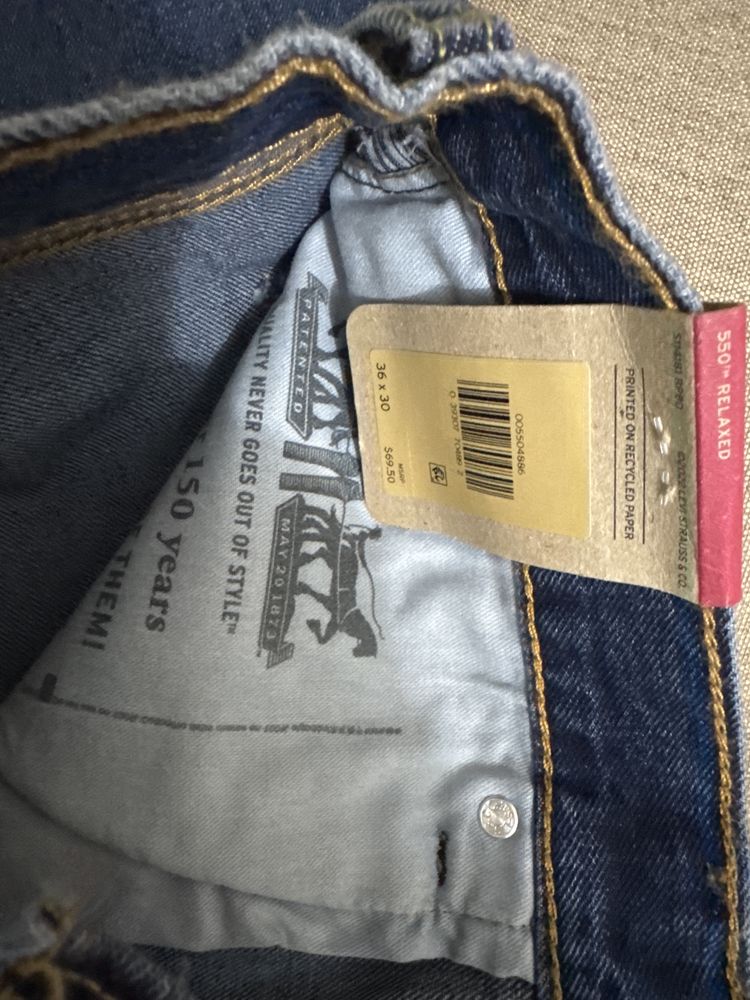 Levis 514  35/30 стретч мужские джинсы оригинал