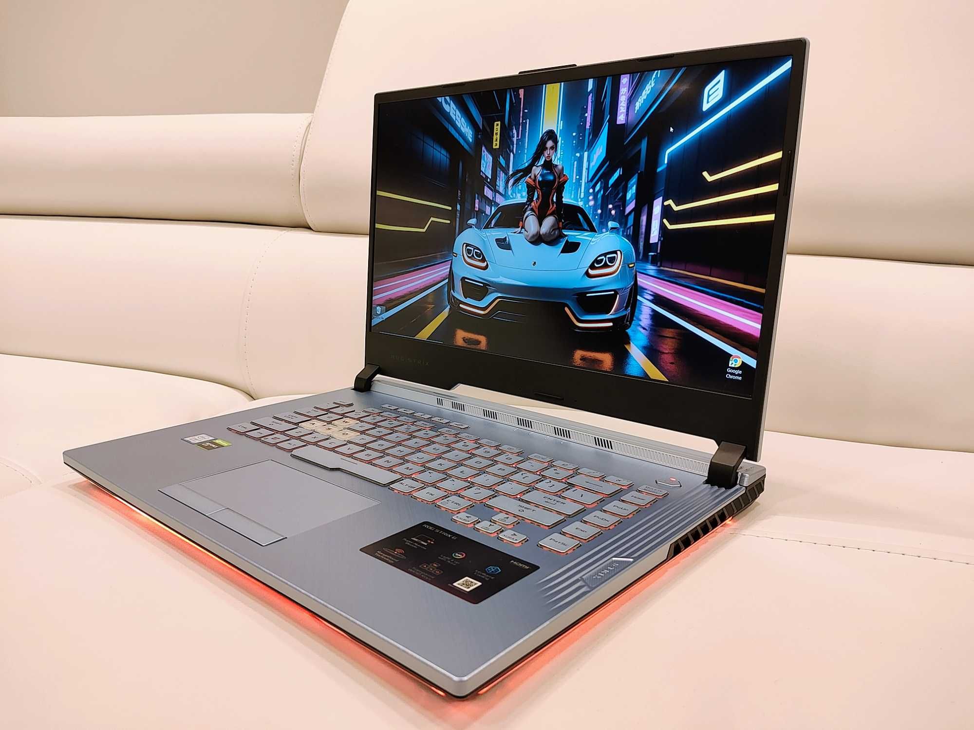 Laptop Asus Rog, intel core i7 ,video 6 gb GTX 1660 TI,  ram 16 gb