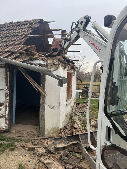 Săpături•Demolari•Ridic moloz