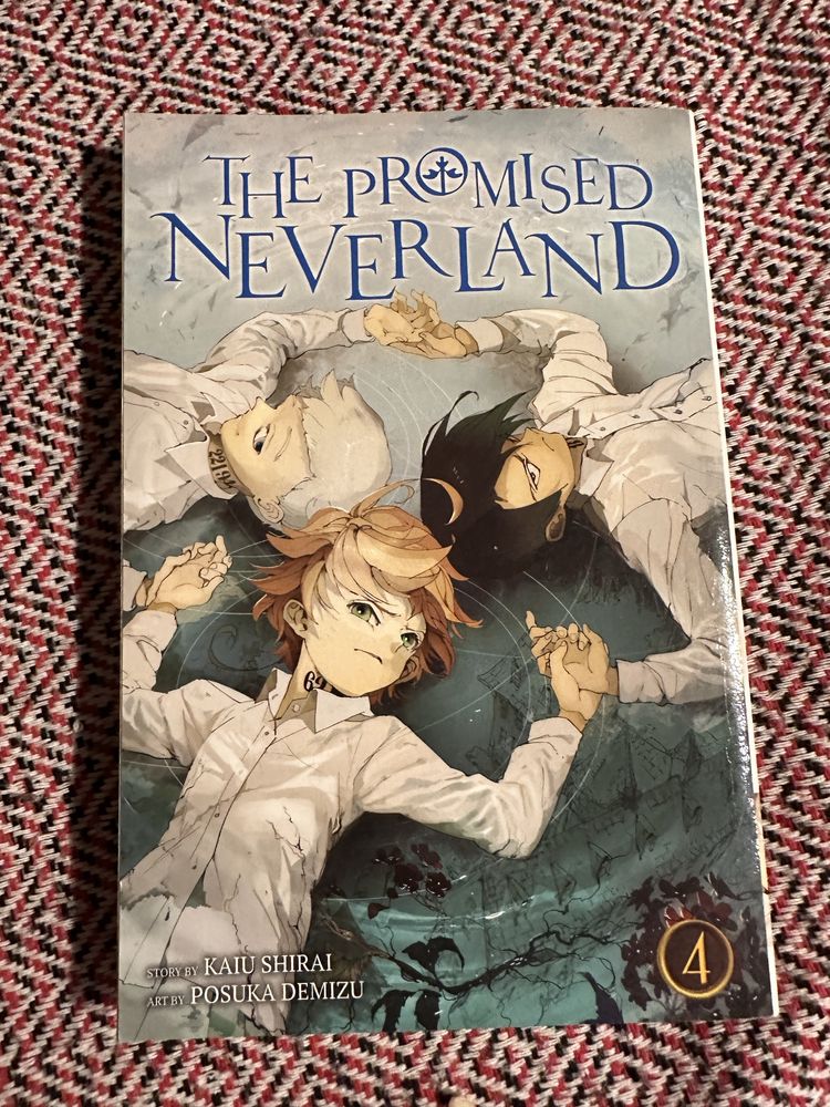 Volume 1, 2, 3, 4, 5, 6. The Promised Neverland Manga in Engleza