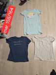 Set tricouri mar 158/164 si o rochie