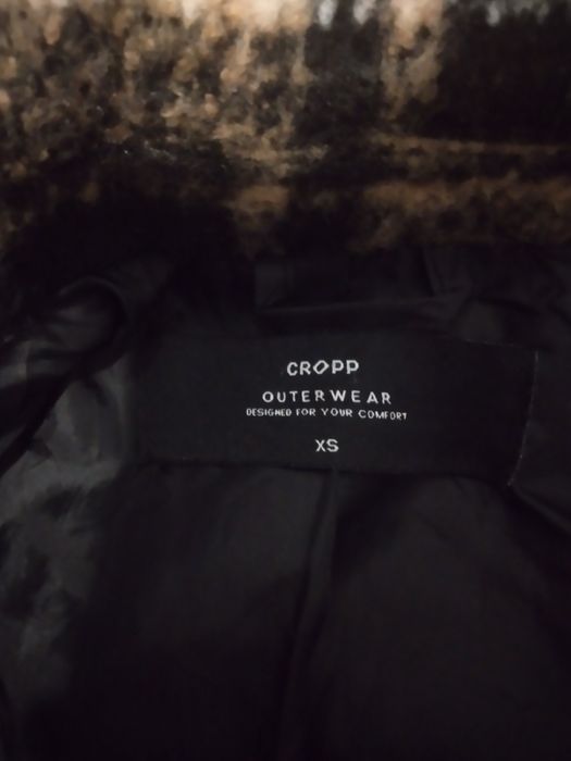 Дамско зимно палто "CROPP OUTWEAR", КАТО НОВО! - Кафяво!