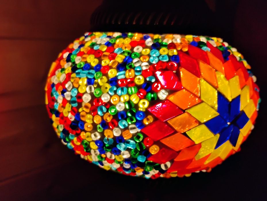 Lampa orientală mozaic