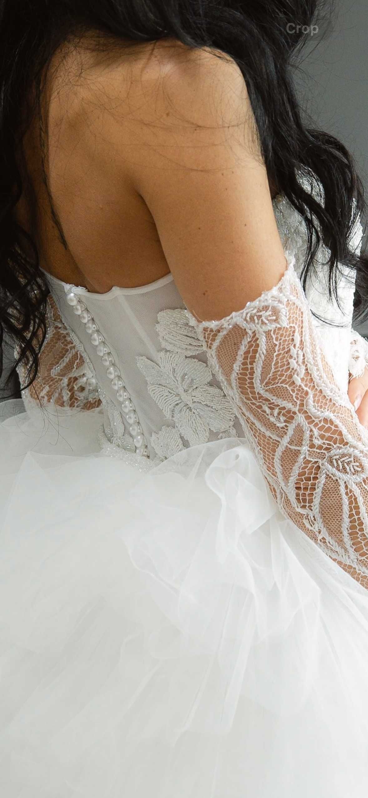Rochie de mireasă Piesă semnată de VITORIA Haute Couture model 2025