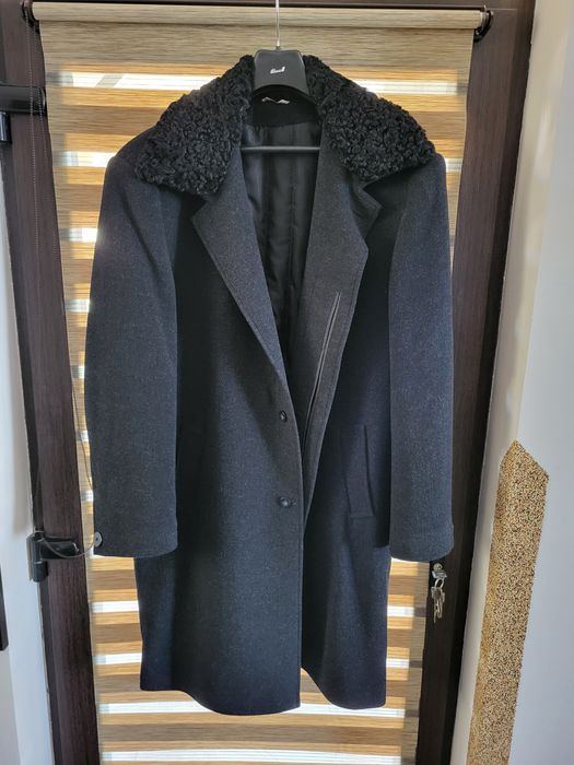 Palton barbatesc lana 52-54/XL