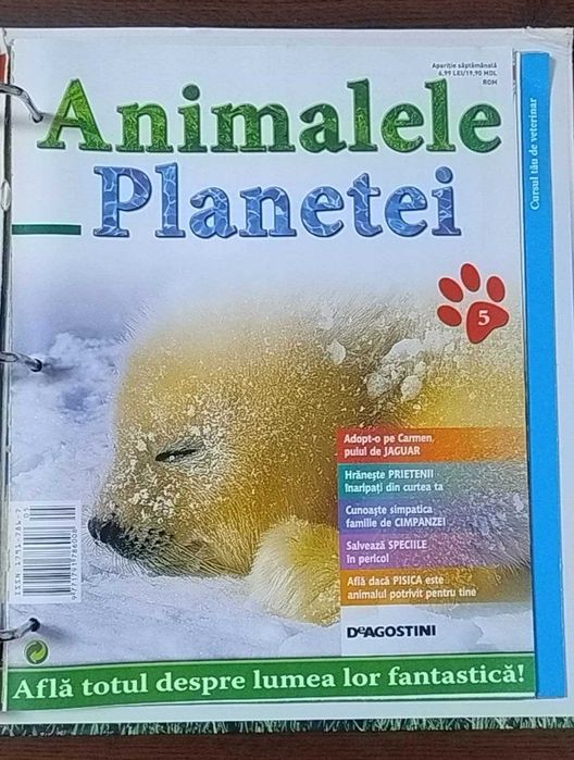 Seria "Animalele Planetei" - DeAgostini - 7 numere