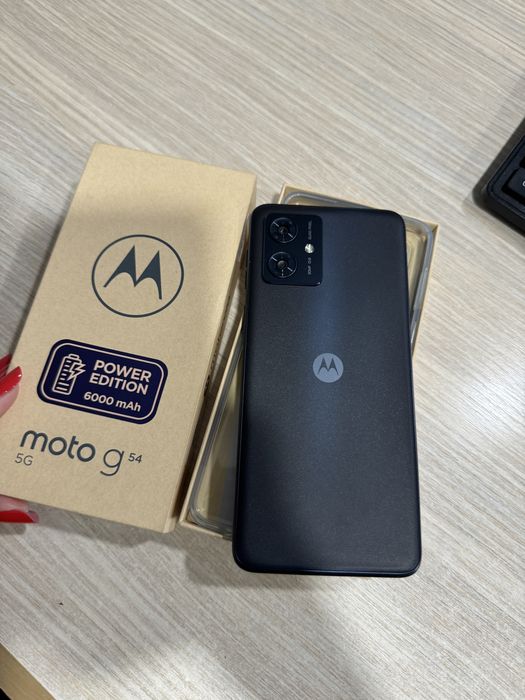 Motorola g54, Power Edition, 256GB/12GB RAM, 5G, Midnight Blue/CA NOU!
