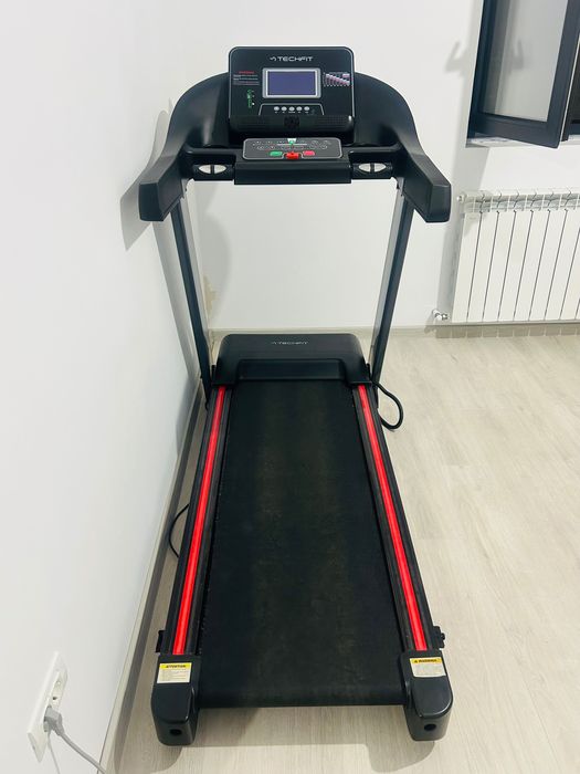 Bandă de alergat. Banda fitness cu înclinație reglabilă. TECHFIT MT200