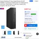 PC Asus ExpertCenter D5 SFF Windows 11 PRO