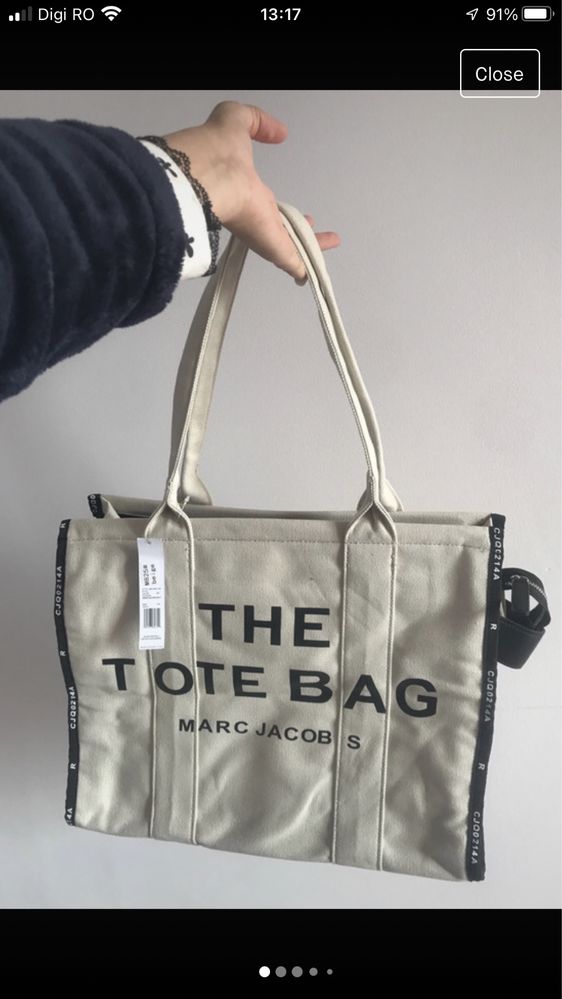 The tote bag marc jacobs