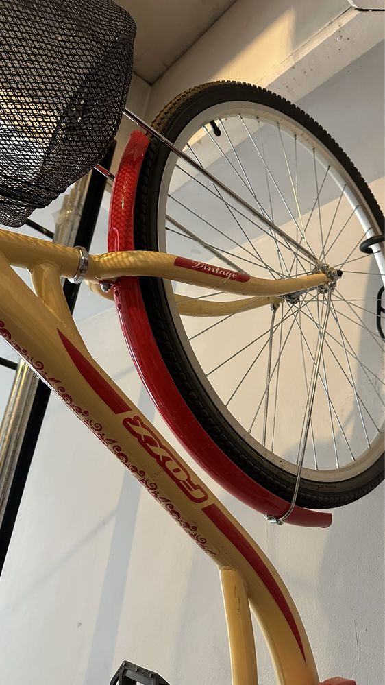 Велосипед Foxx Vintage 28 - 18 бежево-красный