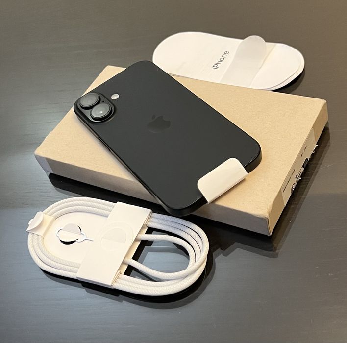 iPhone 16 128GB 5G CA SIGILAT GARANTIE ! Black Negru Blue Albastru