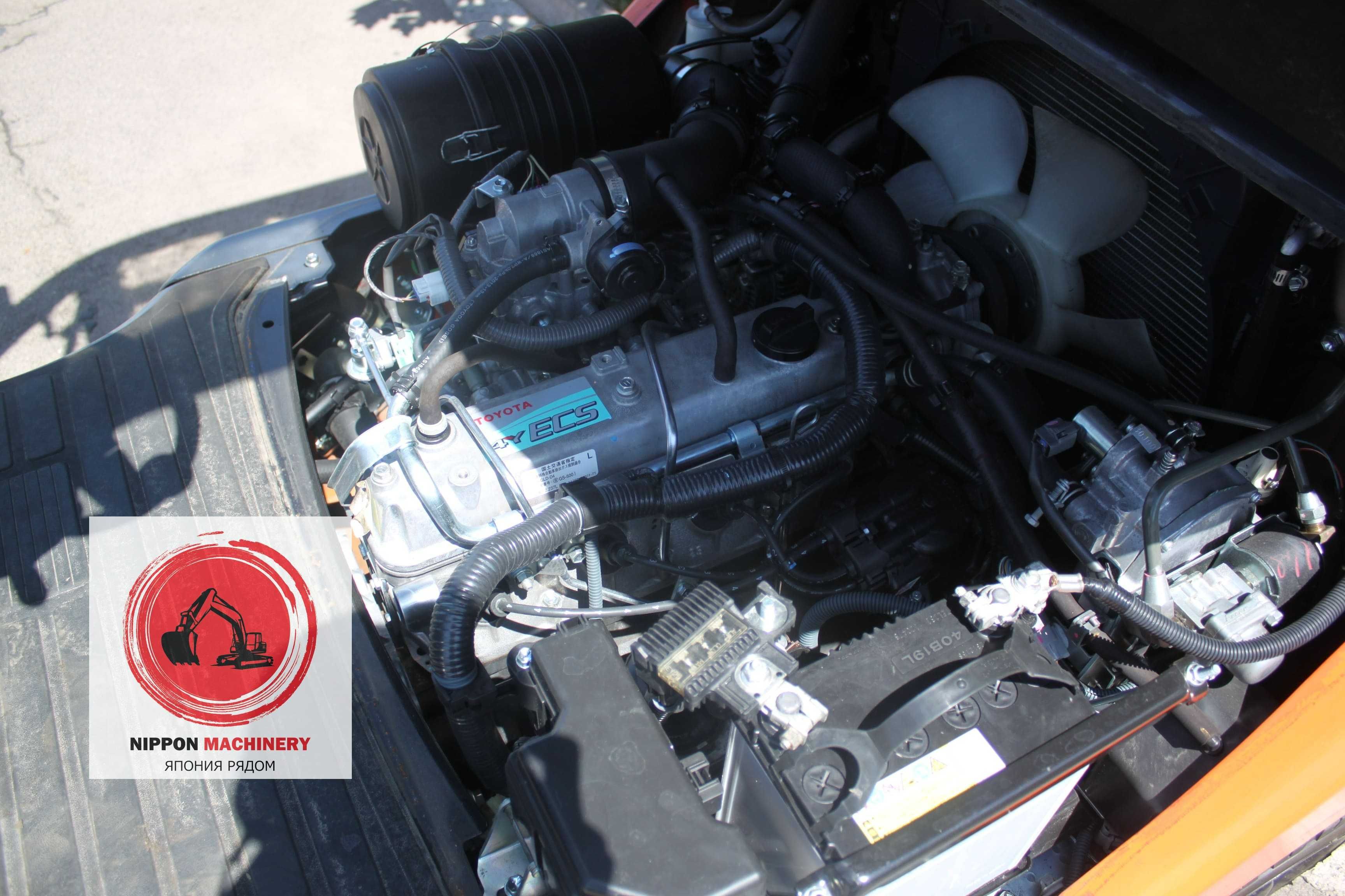 Вилочный погрузчик Toyota 8FG15 1.5т, 1.5м, автомат, бензин 2014 г.
